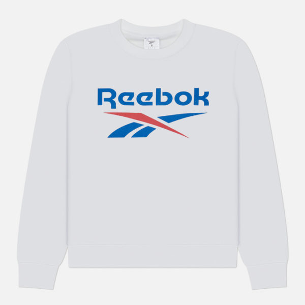 Женская толстовка Reebok Identity Big Logo Fleece Crew