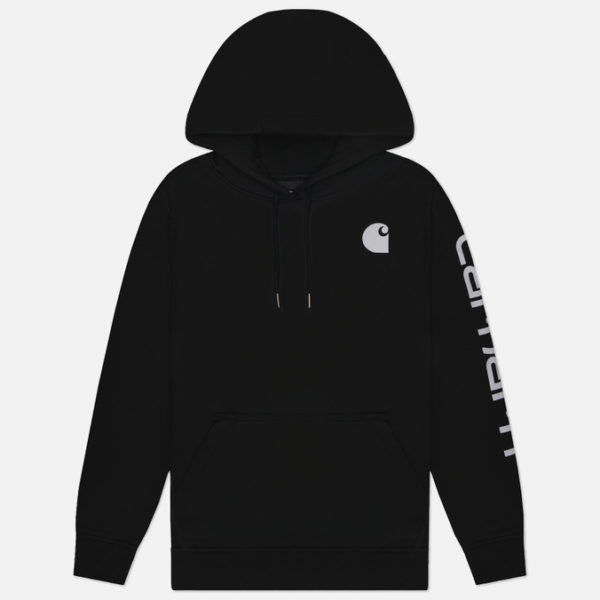 Женская толстовка Carhartt Relaxed Fit Midweight Logo Sleeve Graphic Hoodie