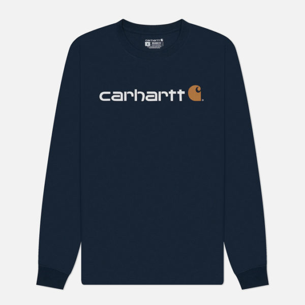 Мужской лонгслив Carhartt Relaxed Fit Heavyweight Logo Graphic