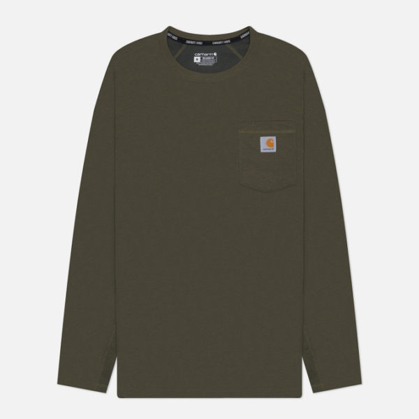 Мужской лонгслив Carhartt Force Relaxed Fit Midweight Pocket