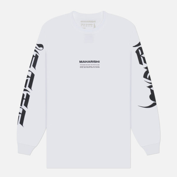 Мужской лонгслив maharishi x Tashi Mannox Tibetan Sanskrit