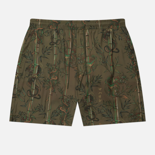 Мужские шорты maharishi Dragon Bamboo Swim