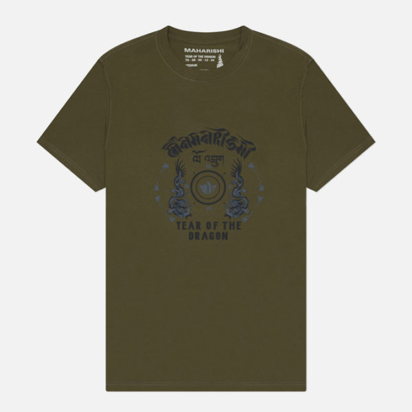Мужская футболка maharishi x Tashi Mannox Dragon Anniversary