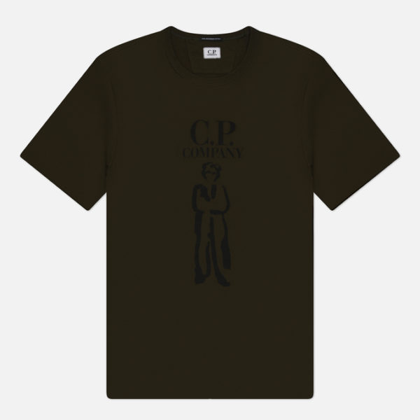 Мужская футболка C.P. Company 30/2 Mercerized Jersey Twisted British Sailor