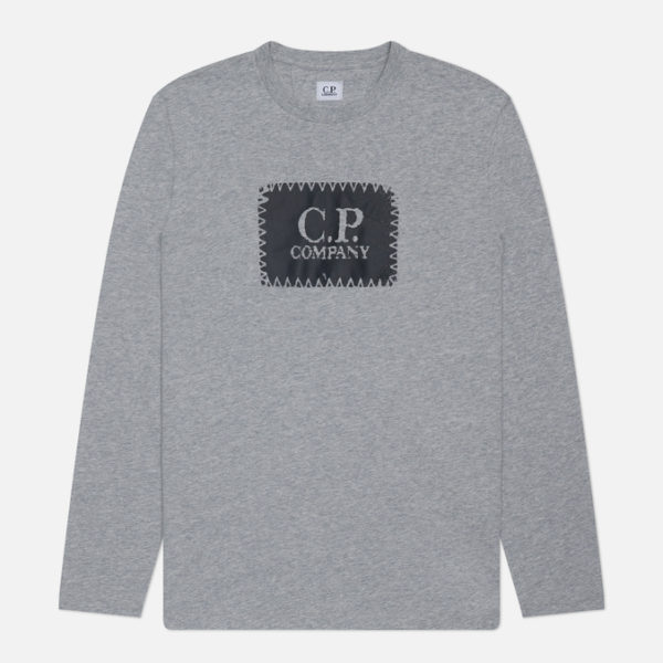 Мужской лонгслив C.P. Company 30/1 Jersey Logo