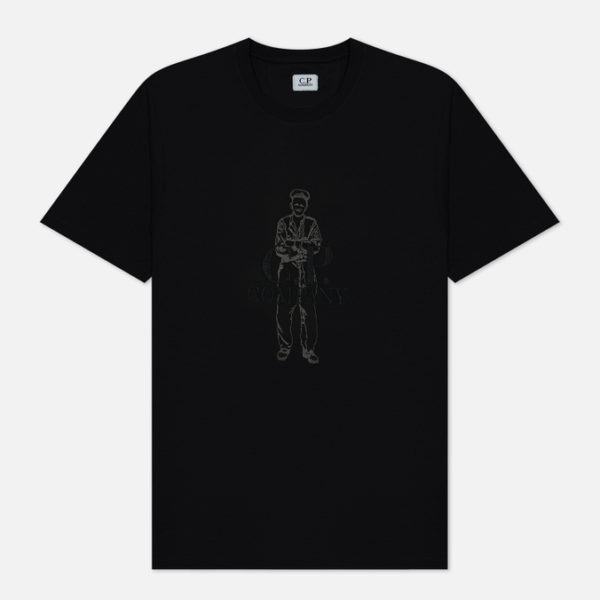 Мужская футболка C.P. Company 1020 Jersey British Sailor Graphic