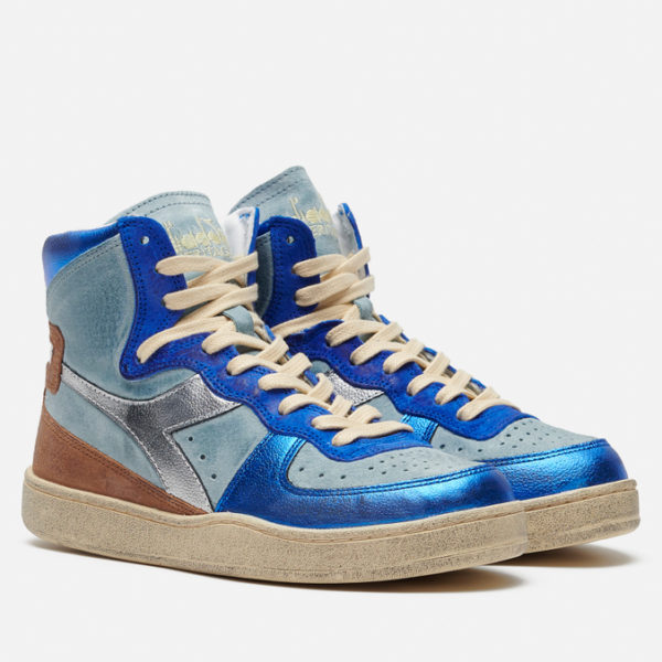 Женские кроссовки Diadora Mi Basket Metal Pigskin Used