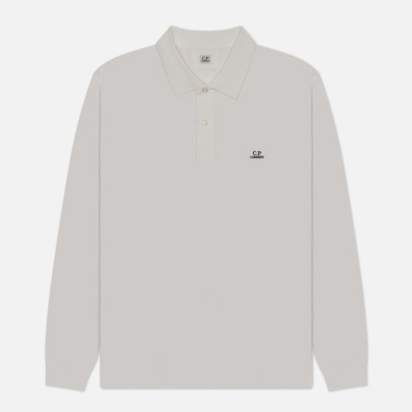 Мужской лонгслив C.P. Company Strech Piquet Logo Polo