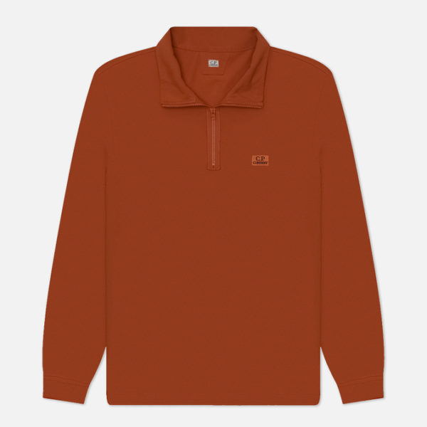 Мужской лонгслив C.P. Company Strech Piquet Zipped Polo