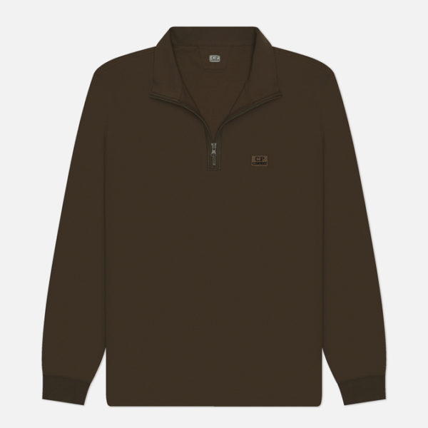 Мужской лонгслив C.P. Company Strech Piquet Zipped Polo