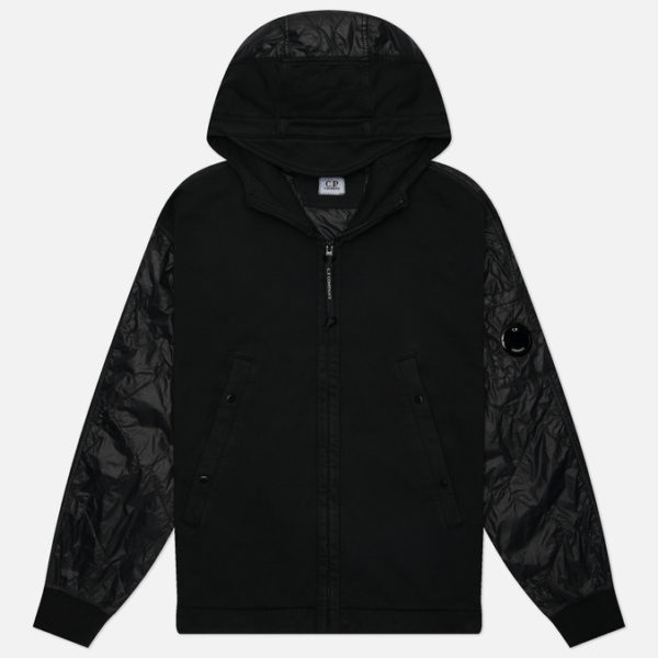 Мужская толстовка C.P. Company Diagonal Raised Mixed Quilted Hooded