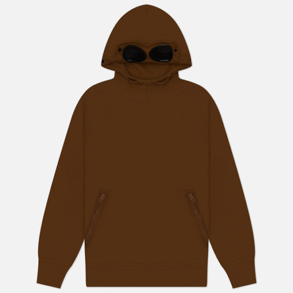 Мужская толстовка C.P. Company Diagonal Raised Fleece Goggle Hooded