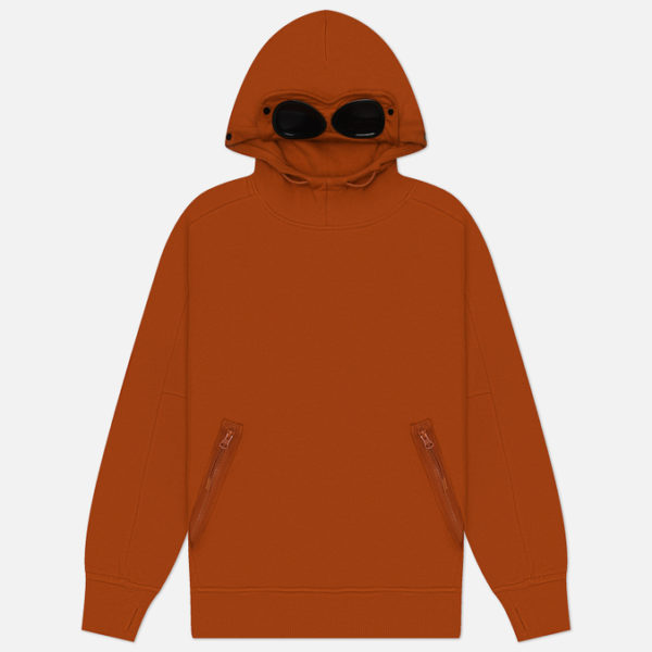 Мужская толстовка C.P. Company Diagonal Raised Fleece Goggle Hooded