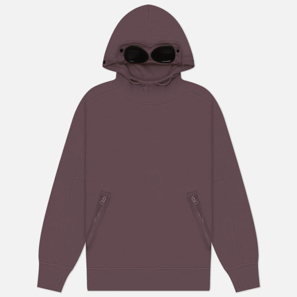 Мужская толстовка C.P. Company Diagonal Raised Fleece Goggle Hooded