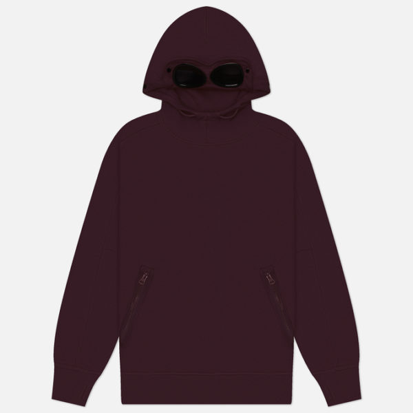Мужская толстовка C.P. Company Diagonal Raised Fleece Goggle Hooded