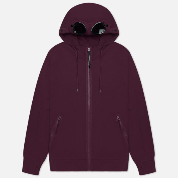 Мужская толстовка C.P. Company Diagonal Raised Goggle Zipped