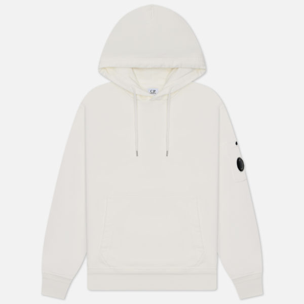 Мужская толстовка C.P. Company Brushed And Emerized Diagonal Fleece Lens Hoodie