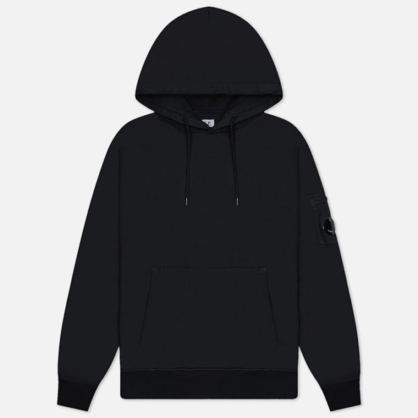 Мужская толстовка C.P. Company Brushed And Emerized Diagonal Fleece Lens Hoodie
