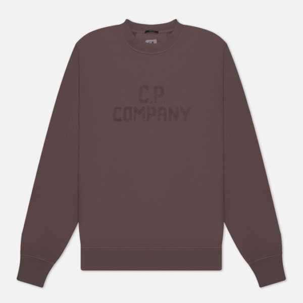 Мужская толстовка C.P. Company Bold Logo Crew Neck