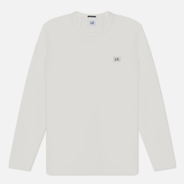 Мужской лонгслив C.P. Company Mercerize 70/2 Jersey Gasato Patch Logo