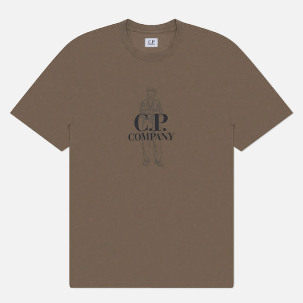 Мужская футболка C.P. Company 30/1 Jersey Printed British Sailor
