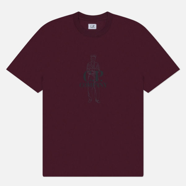 Мужская футболка C.P. Company 30/1 Jersey Printed British Sailor