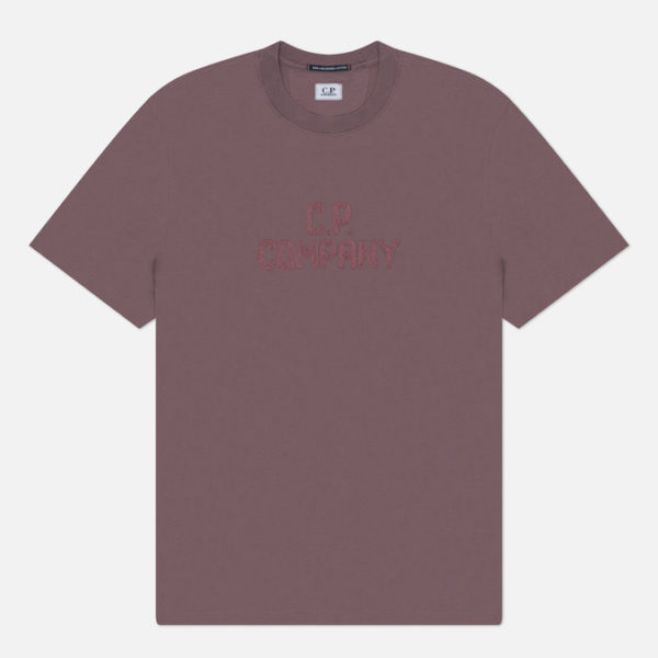 Мужская футболка C.P. Company Mercerized 30/2 Jersey Twisted Bold Logo