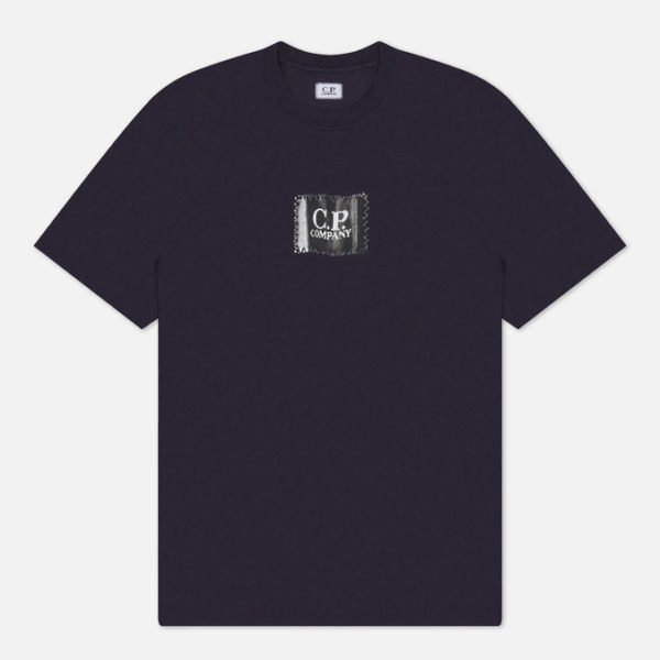 Мужская футболка C.P. Company 30/1 Small Logo Label