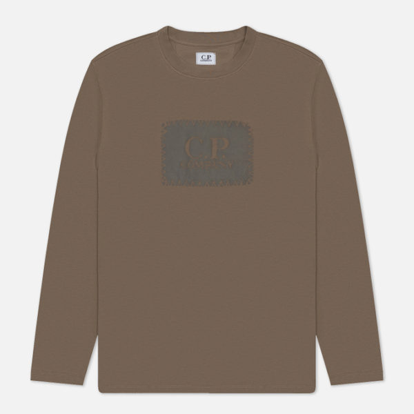 Мужской лонгслив C.P. Company 30/1 Label