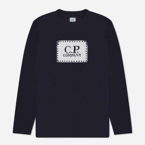 Мужской лонгслив C.P. Company 30/1 Label