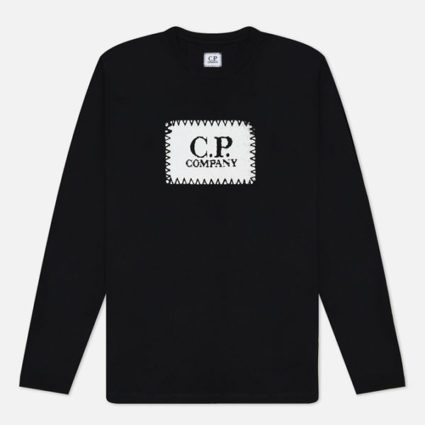 Мужской лонгслив C.P. Company 30/1 Label