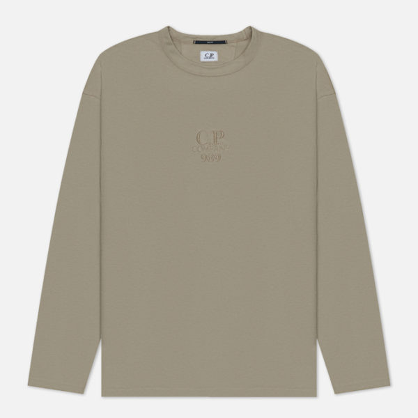 Мужской лонгслив C.P. Company 20/1 Logo