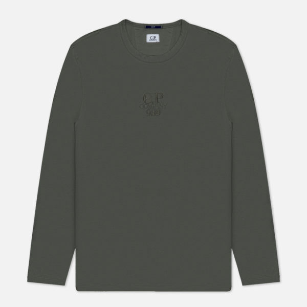 Мужской лонгслив C.P. Company 20/1 Logo