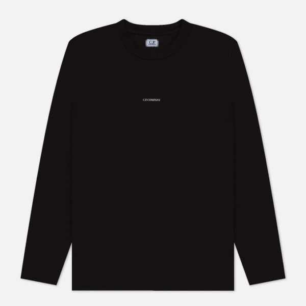 Мужской лонгслив C.P. Company Brushed Jersey Logo Regular Fit