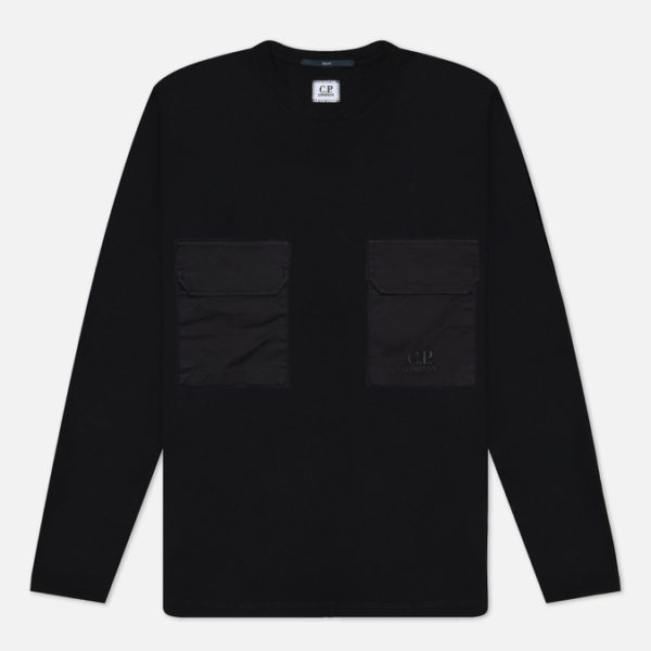 Мужской лонгслив C.P. Company Brushed Mixed Boxy