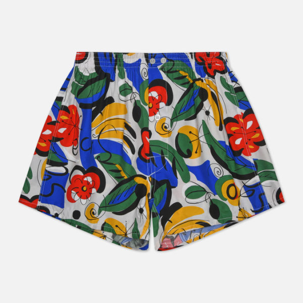 Мужские трусы Anonymous Ism Rayon Ette Hand Flower Pattern