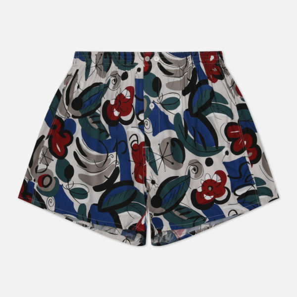 Мужские трусы Anonymous Ism Rayon Ette Hand Flower Pattern