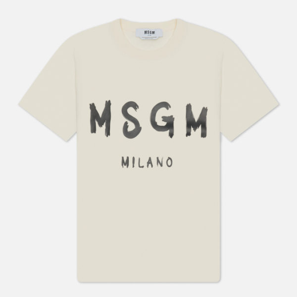Женская футболка MSGM MSGM Milano Logo