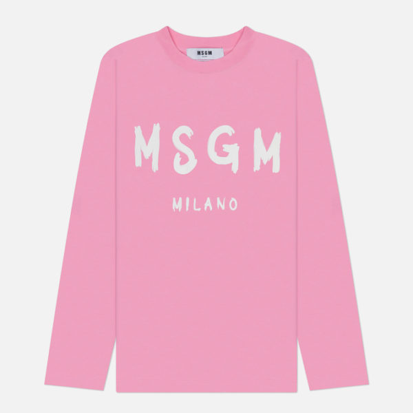Женский лонгслив MSGM MSGM Milano Logo