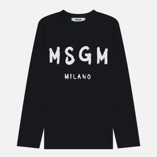Женский лонгслив MSGM MSGM Milano Logo