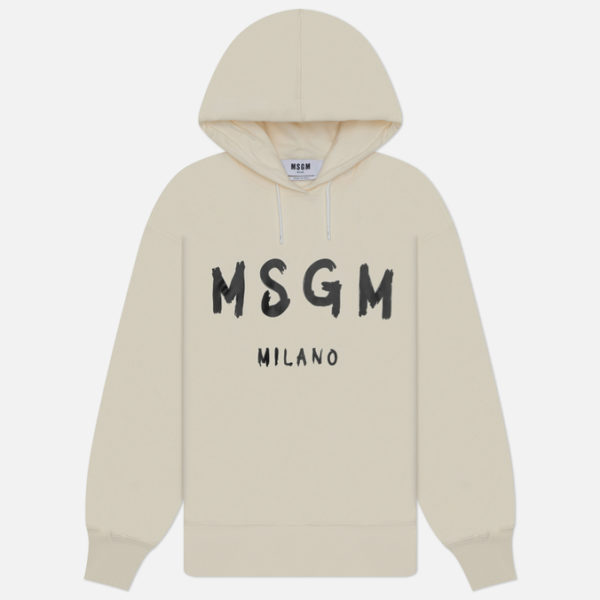 Женская толстовка MSGM MSGM Milano Logo Brushed Hoodie