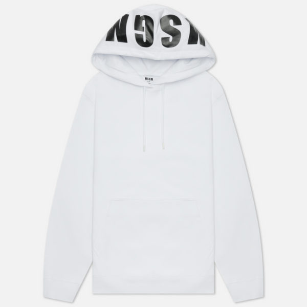 Женская толстовка MSGM Maxilogo Basic Unbrushed Hoodie