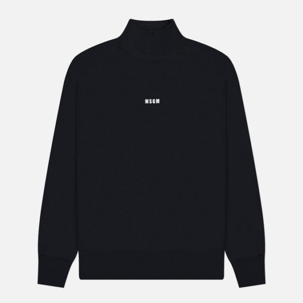 Мужская толстовка MSGM Brushed Printed Micrologo Turtle Neck