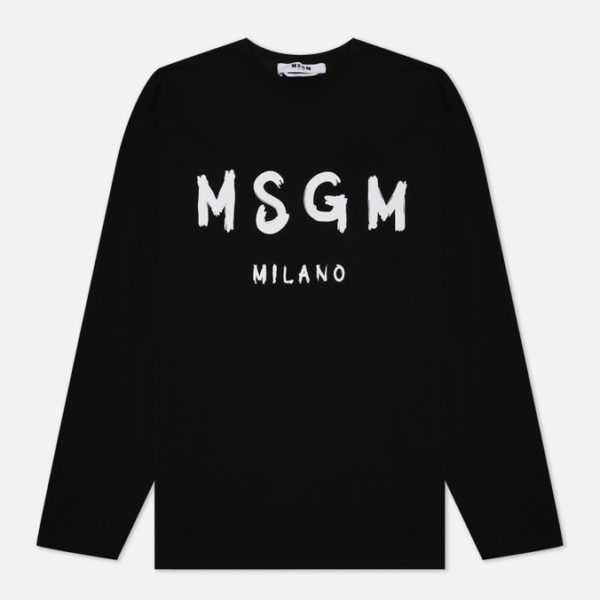 Мужской лонгслив MSGM MSGM Milano Logo