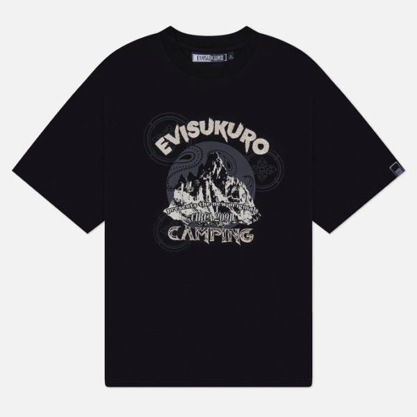 Мужская футболка Evisu Evisukuro Mount Evisukuro Labels