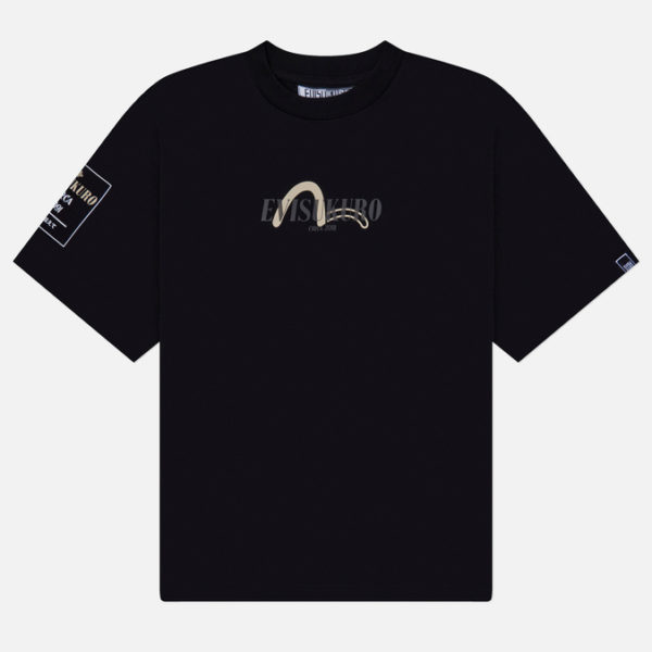Мужская футболка Evisu Evisukuro Layered Logo