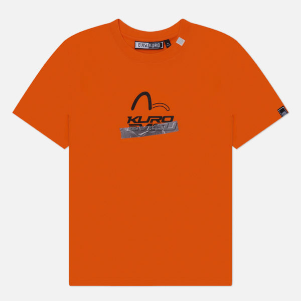 Мужская футболка Evisu Evisukuro Tape Type Logo