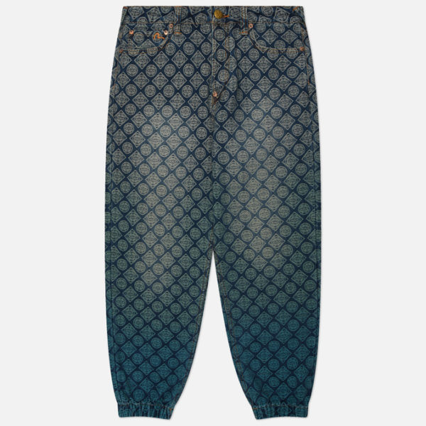 Мужские джинсы Evisu Heritage Kamon Jacquard Denim