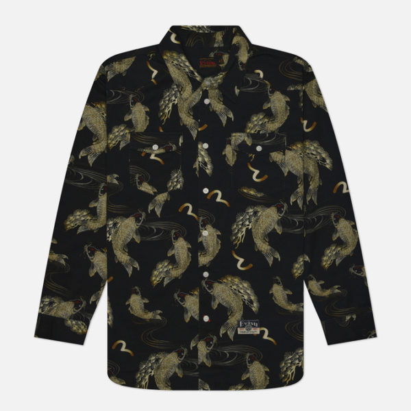 Мужская рубашка Evisu Heritage Seagull Carp All Over Print