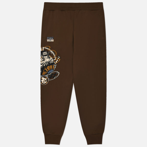 Мужские брюки Evisu Heritage Ninja Daruma Printed